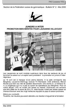 Journal 2000 – Juin