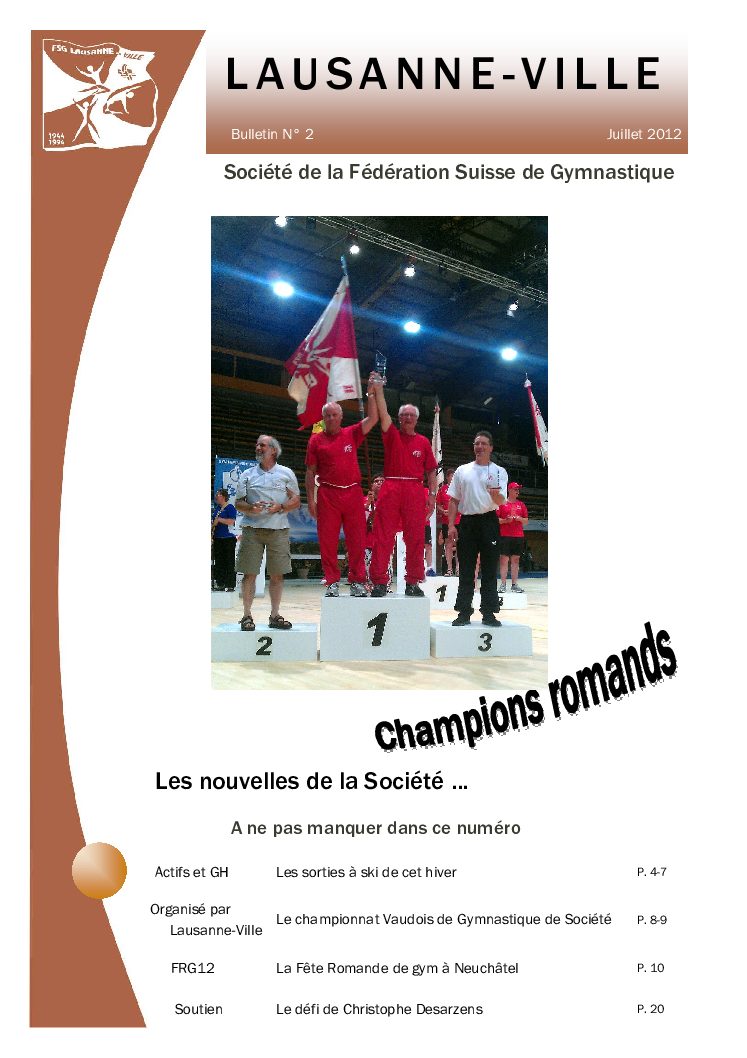 Journal 2012 – Juillet