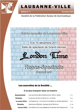 Lire la suite à propos de l’article Journal 2011 – Novembre