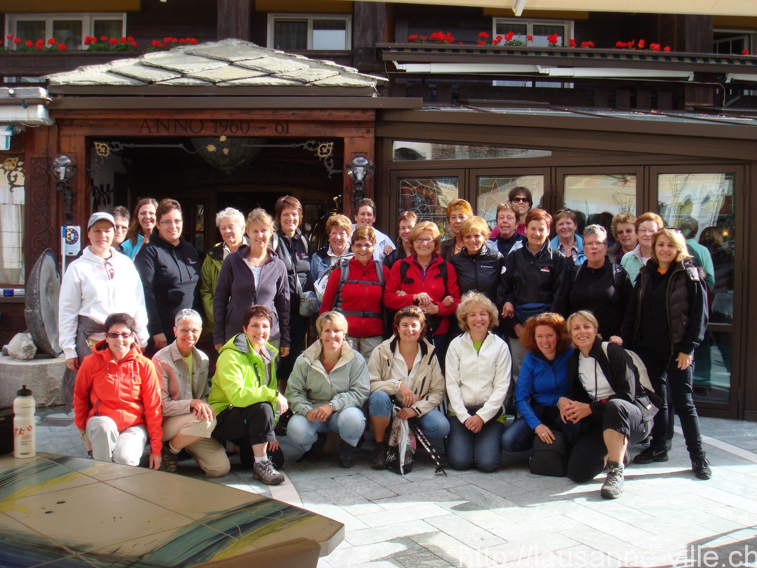 2012 – Sortie de la section Féminine à Zermatt (25 et 26 août)